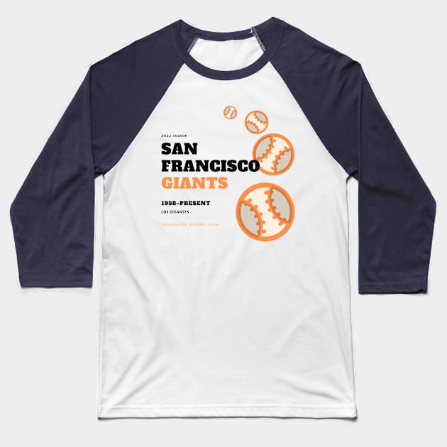 NY / SF Giants for baseball lovers 2022 season Baseball T-Shirt by ohsheep